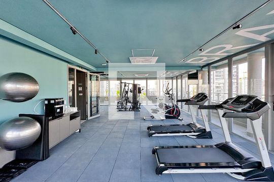 Área comum de kitnet/studio à venda com 1 quarto, 27m² em Jardim das Acacias, São Paulo