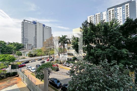 Vista de apartamento para alugar com 1 quarto, 28m² em Jardim Caravelas, São Paulo