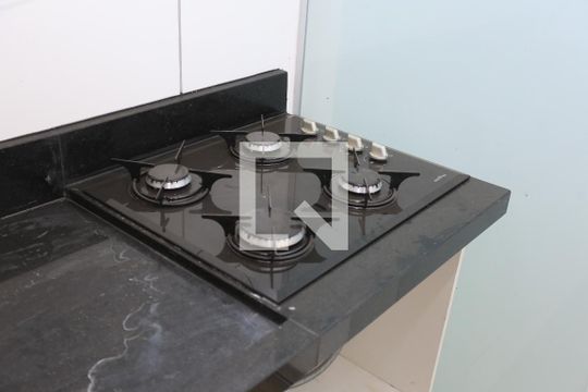 Cozinha de apartamento à venda com 2 quartos, 33m² em Samambaia Norte (samambaia), Brasília