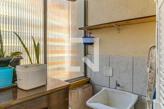 Área de Serviço de kitnet/studio à venda com 1 quarto, 40m² em Campos Elíseos, São Paulo