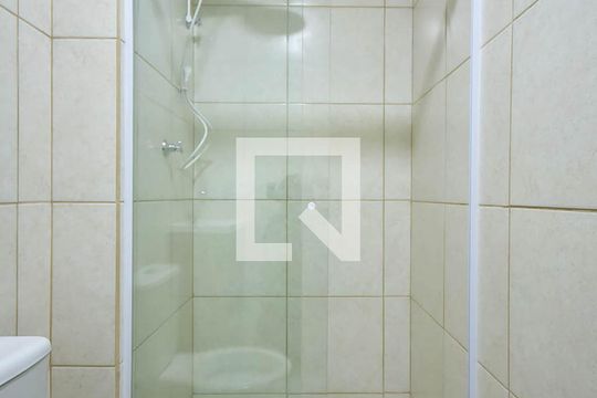 Banheiro Social de apartamento à venda com 1 quarto, 35m² em Jardim Ampliação, São Paulo