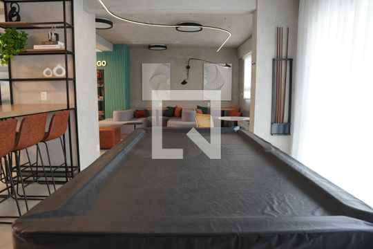 Área comum de kitnet/studio à venda com 1 quarto, 27m² em Pinheiros, São Paulo