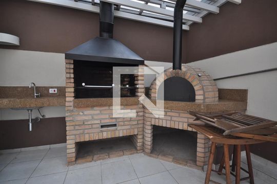 Área comum - Churrasqueira de apartamento à venda com 2 quartos, 80m² em Vila Isolina Mazzei, São Paulo