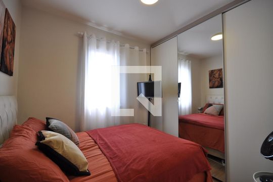 Quarto Suíte de apartamento à venda com 2 quartos, 80m² em Vila Isolina Mazzei, São Paulo
