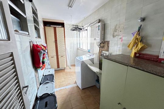 Área de Serviço de apartamento à venda com 3 quartos, 115m² em Engenho de Dentro, Rio de Janeiro