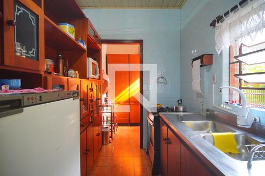 Cozinha de casa à venda com 5 quartos, 268m² em Primavera, Novo Hamburgo