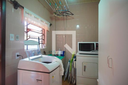 Área de Serviço de casa à venda com 5 quartos, 268m² em Primavera, Novo Hamburgo
