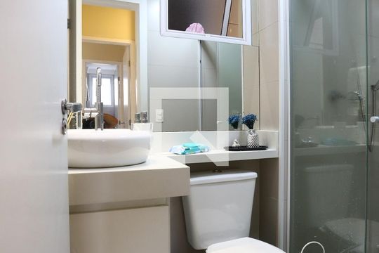 Banheiro de apartamento à venda com 3 quartos, 92m² em Vila Andrade, São Paulo