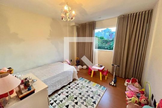 Quarto 3 de apartamento à venda com 3 quartos, 135m² em Paquetá, Belo Horizonte