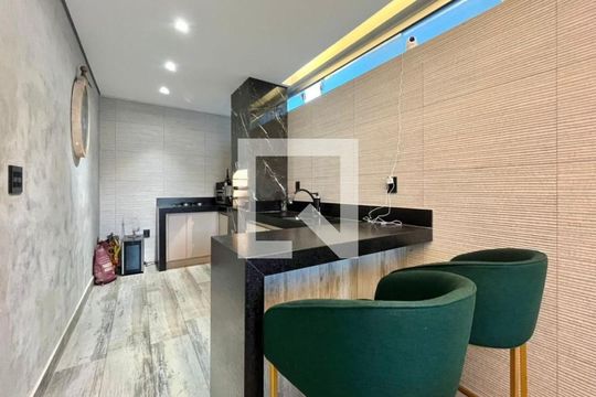 Espaço Gourmet de apartamento à venda com 3 quartos, 135m² em Paquetá, Belo Horizonte