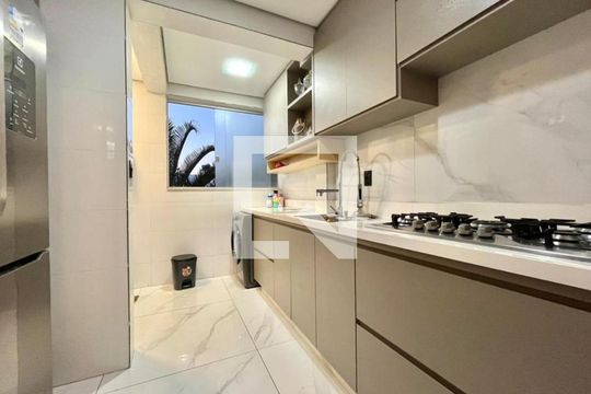 Cozinha de apartamento à venda com 3 quartos, 135m² em Paquetá, Belo Horizonte