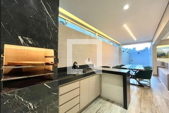 Espaço Gourmet de apartamento à venda com 3 quartos, 135m² em Paquetá, Belo Horizonte