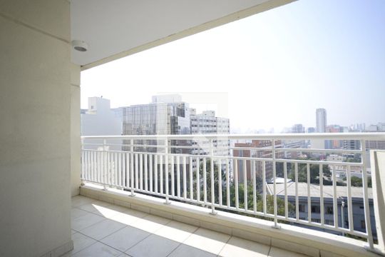 Varanda Sala de apartamento à venda com 2 quartos, 61m² em Liberdade, São Paulo