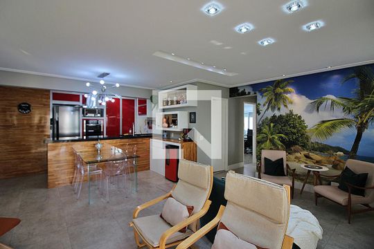 Sala  de apartamento à venda com 2 quartos, 91m² em Vila Lusitania, São Bernardo do Campo