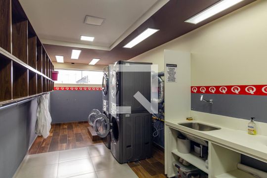 Área comum - Lavanderia de kitnet/studio à venda com 1 quarto, 27m² em Campos Elíseos, São Paulo