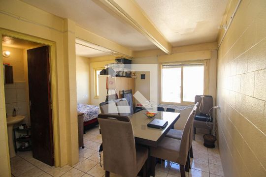 Sala de apartamento à venda com 1 quarto, 32m² em Santana, Porto Alegre