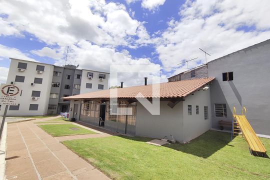 Área comum - Salão de festas de apartamento à venda com 2 quartos, 58m² em Rondônia, Novo Hamburgo