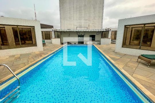 Área comum - Piscina de casa para alugar com 1 quarto, 51m² em Bela Vista, São Paulo