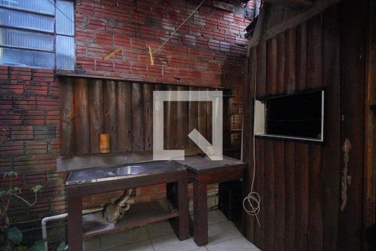 Área comum - Churrasqueira de casa à venda com 2 quartos, 60m² em Santo Afonso, Novo Hamburgo