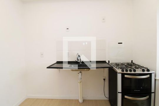Cozinha de apartamento à venda com 2 quartos, 40m² em Parque Vitória, São Paulo