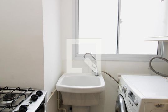 Cozinha - Tanque de apartamento à venda com 2 quartos, 40m² em Parque Vitória, São Paulo
