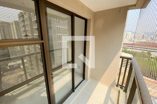 Varanda da Sala de apartamento à venda com 3 quartos, 66m² em Cachambi, Rio de Janeiro