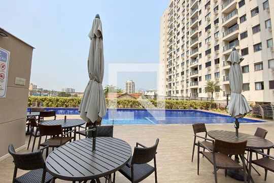 Área comum - Piscina de apartamento à venda com 3 quartos, 66m² em Cachambi, Rio de Janeiro