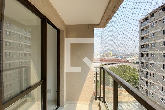 Varanda da Sala de apartamento à venda com 3 quartos, 66m² em Cachambi, Rio de Janeiro