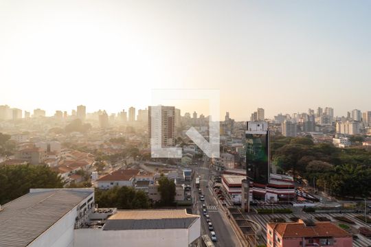 Cobertura - Vista da Churrasqueira de apartamento para alugar com 1 quarto, 28m² em Jardim Sao Paulo(zona Norte), São Paulo