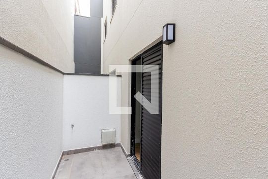 Varanda do Quarto 2 de apartamento à venda com 2 quartos, 60m² em Vila Curuçá, Santo André