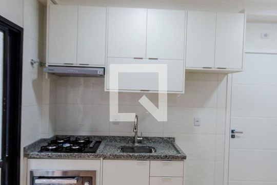 Sala e Cozinha de apartamento à venda com 2 quartos, 51m² em Vila Curuçá, Santo André