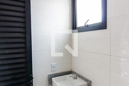 Lavabo - Cobertura de apartamento à venda com 2 quartos, 76m² em Vila Curuçá, Santo André