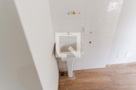 Área de Serviço de apartamento à venda com 2 quartos, 89m² em Vila Curuçá, Santo André