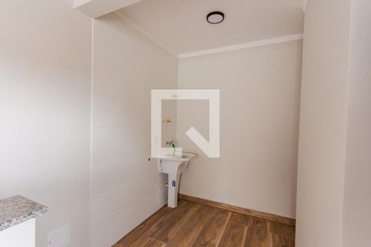 Área de Serviço de apartamento à venda com 2 quartos, 91m² em Vila Curuçá, Santo André
