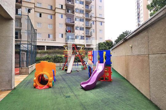 Área comum - Playground de apartamento à venda com 2 quartos, 67m² em Vila Valparaíso, Santo André