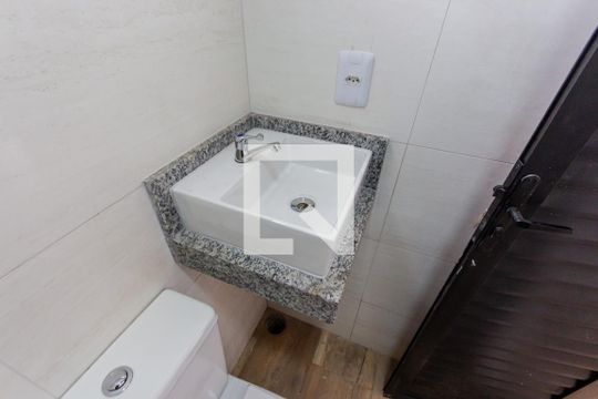 Lavabo Cobertura de apartamento à venda com 2 quartos, 75m² em Vila Curuçá, Santo André