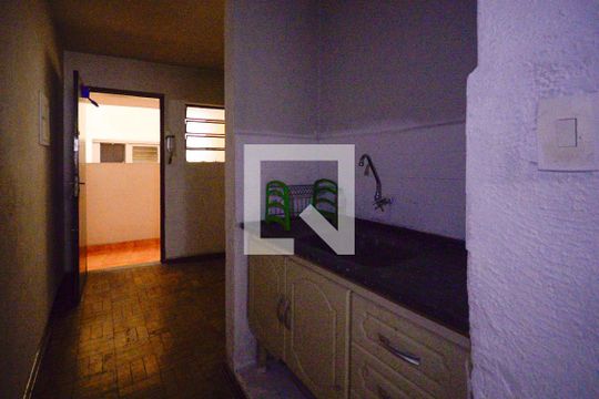 Sala/Cozinha de apartamento para alugar com 1 quarto, 35m² em Aclimação, São Paulo