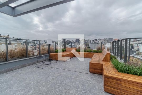 Área comum de apartamento à venda com 1 quarto, 25m² em Auxiliadora, Porto Alegre