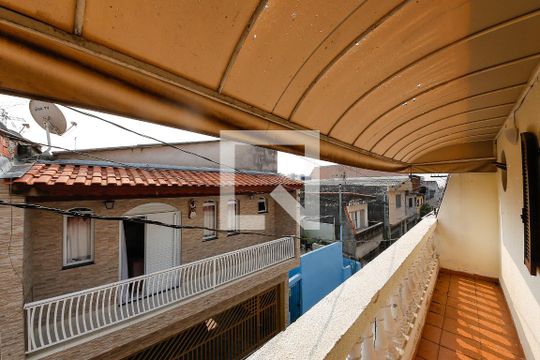 Varanda Suite de casa à venda com 2 quartos, 100m² em Jardim Tango, São Paulo