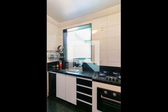 Cozinha de apartamento à venda com 3 quartos, 160m² em Grajaú, Belo Horizonte
