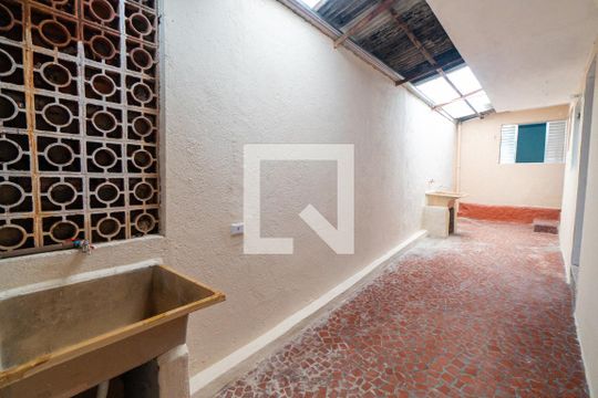 Lavanderia de casa para alugar com 1 quarto, 37m² em Jabaquara, São Paulo