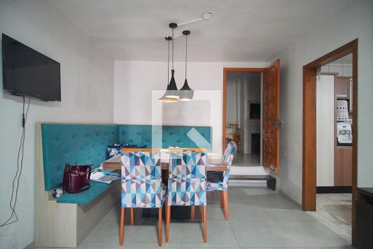 Sala de Jantar de casa à venda com 3 quartos, 249m² em Rondônia, Novo Hamburgo