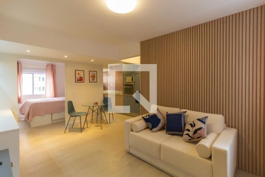 Sala de apartamento à venda com 1 quarto, 38m² em Liberdade, São Paulo