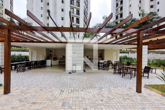 Área comum - Churrasqueira de apartamento à venda com 3 quartos, 97m² em Jardim Caboré, São Paulo