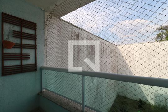 Sacada da Suíte de apartamento à venda com 3 quartos, 180m² em Vila Assunção, Santo André