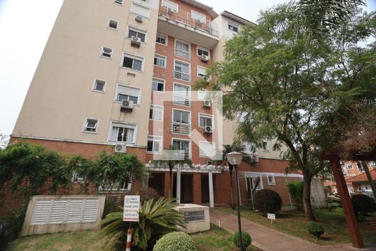 Fachada do bloco de apartamento à venda com 2 quartos, 55m² em Igara, Canoas