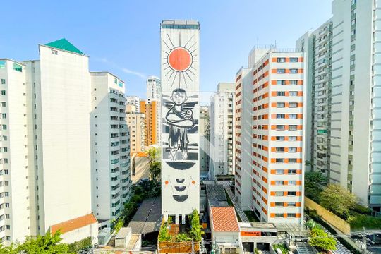 Vista de kitnet/studio à venda com 1 quarto, 31m² em Jardim Paulista, São Paulo
