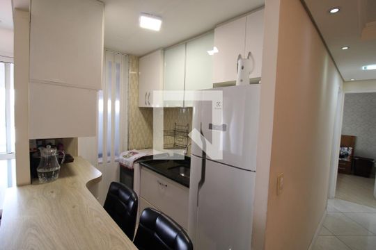 Sala / Cozinha de apartamento à venda com 2 quartos, 60m² em Jardim das Laranjeiras, São Paulo