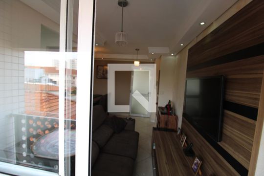 Sala / Cozinha - Varanda de apartamento à venda com 2 quartos, 60m² em Jardim das Laranjeiras, São Paulo