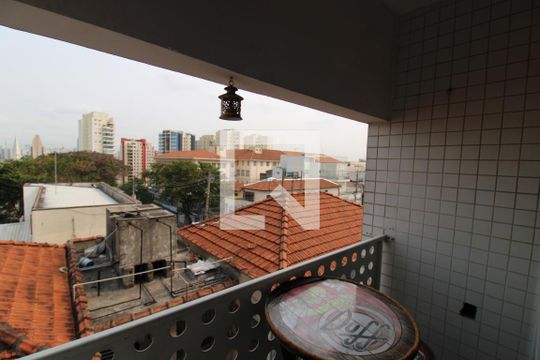 Sala / Cozinha - Varanda de apartamento à venda com 2 quartos, 60m² em Jardim das Laranjeiras, São Paulo